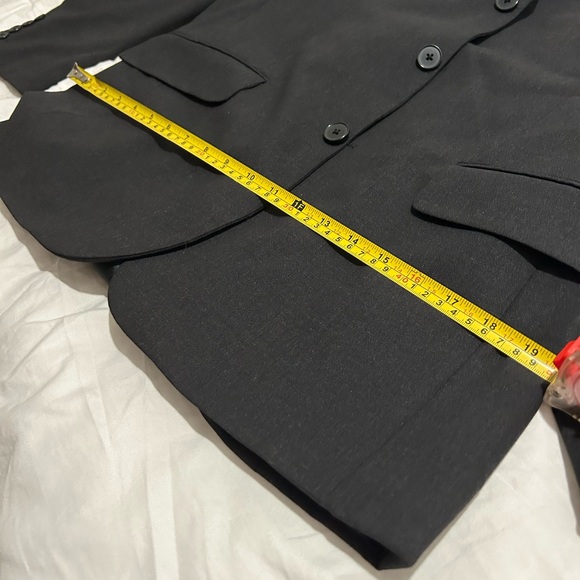 Mens Black Sports Coat Claiborne Exclusive for Macy’s Size 44R - Picture 9 of 12